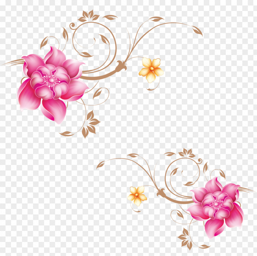 Flowers Picture Material Flower Floral Design PNG
