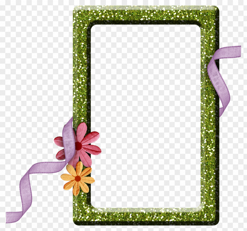 Purple Picture Frames Rectangle Flower Dress PNG