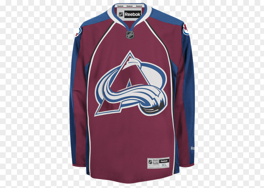 Reebok Colorado Avalanche National Hockey League Jersey NHL Uniform PNG