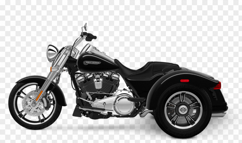 Harley-Davidson Freewheeler Riverside Tri Glide Ultra Classic Motorized Tricycle PNG