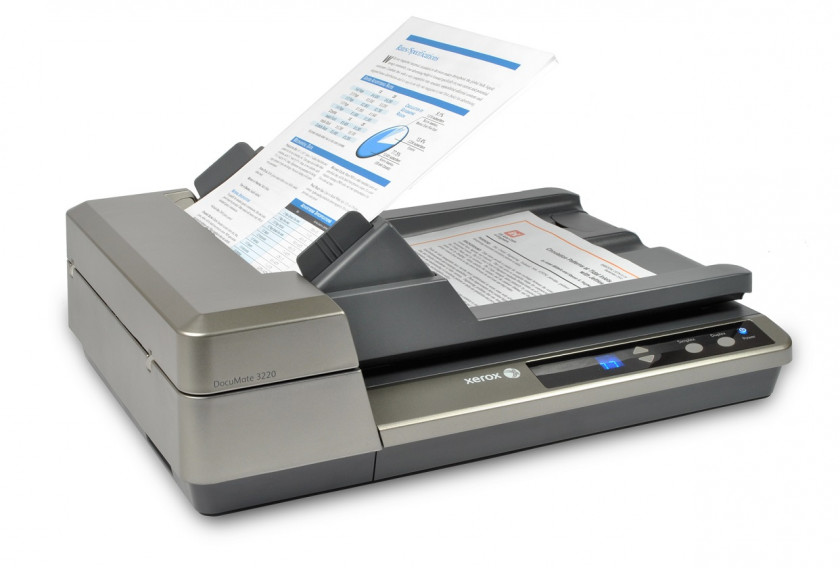 Scanner Standard Paper Size Image Automatic Document Feeder Xerox PNG