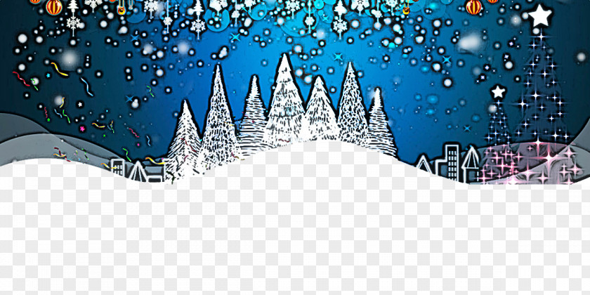 Snow Winter Blue PNG