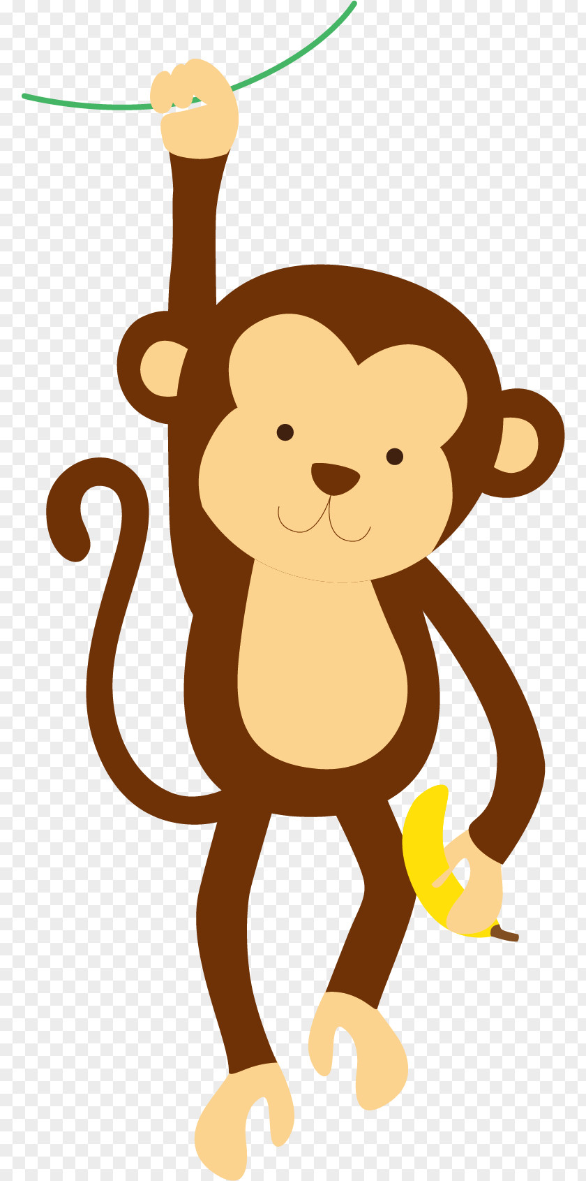 Take The Monkey Vector Of Banana Giraffe Pony Cuteness PNG