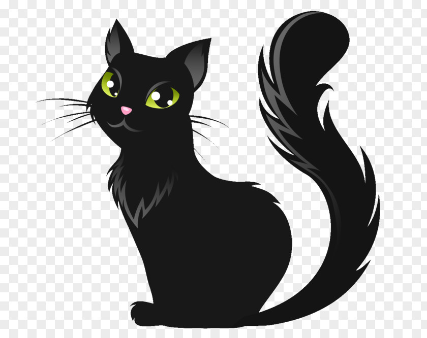 Cat The Black Clip Art PNG