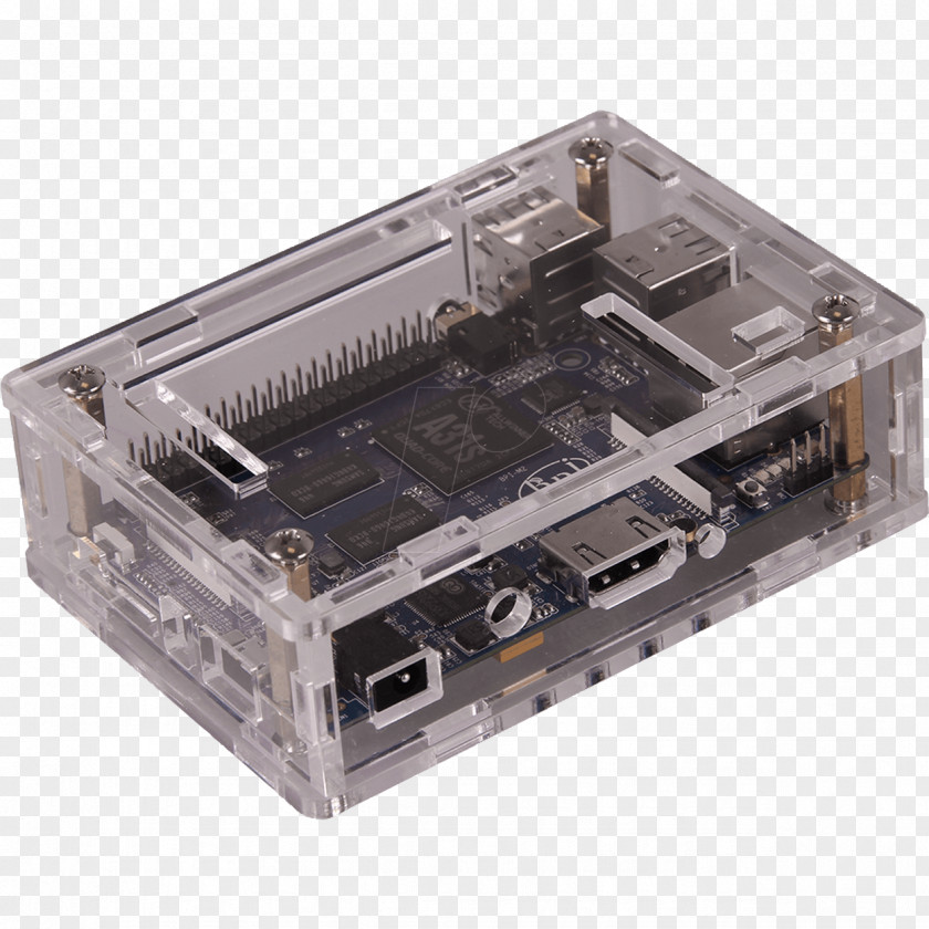 Disk Enclosure Banana Pi Acryloyl Group Electronics Transparency And Translucency Plastic PNG