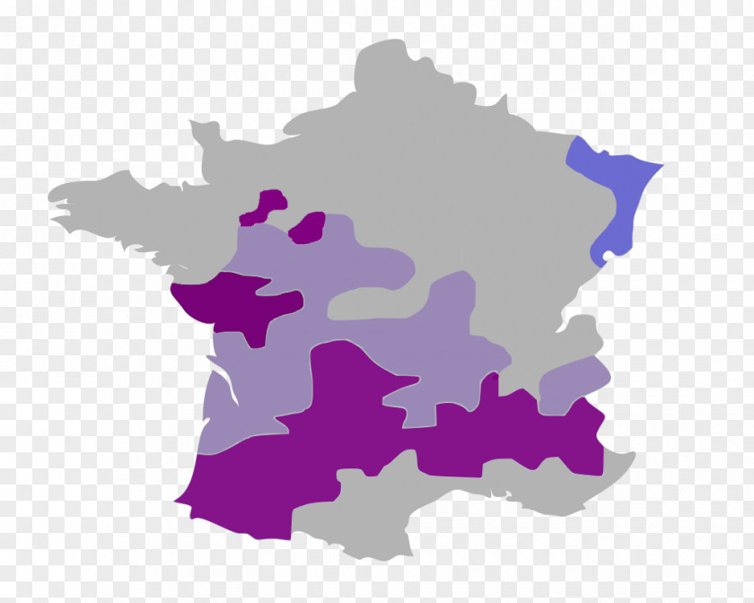France Regions Of Map PNG