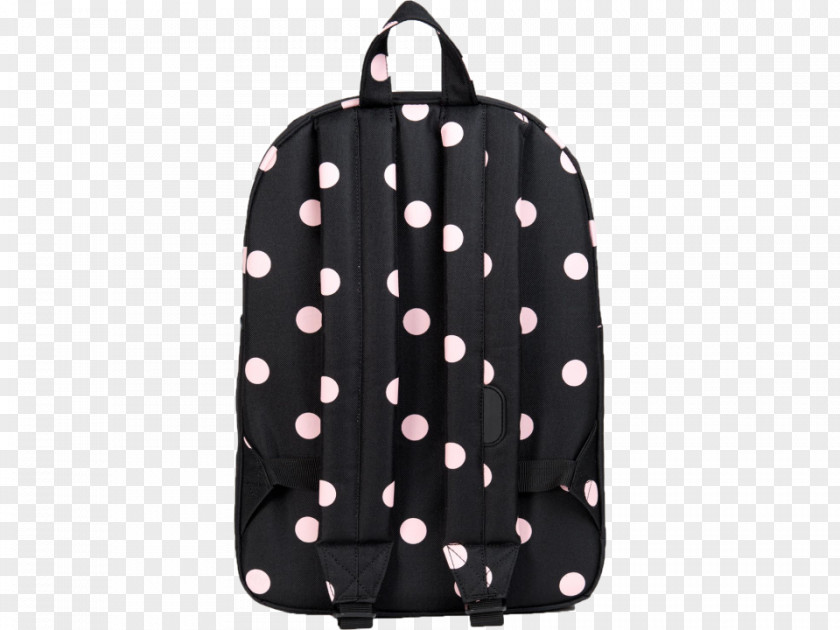 Pink Polka Dots Dot Hand Luggage PNG