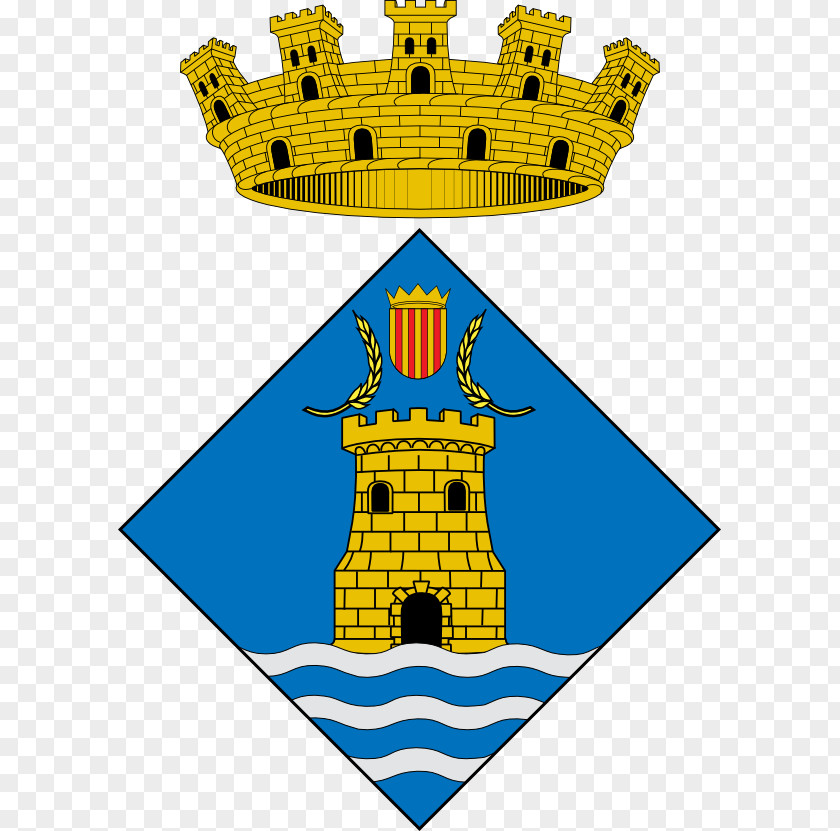 Shield El Prat De Llobregat Vallirana Coat Of Arms Heraldry PNG