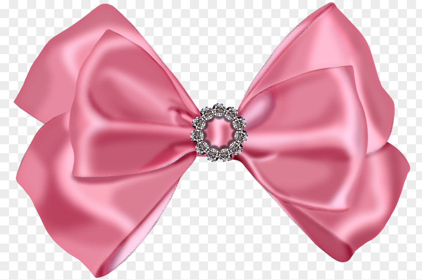 Bow Pink Tie Clip Art PNG
