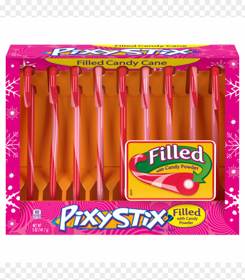 Candy Cane Stick Gummi Gelatin Dessert PNG