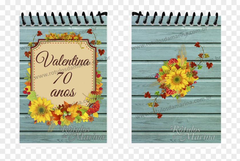 Design Floral Label Adhesive PNG