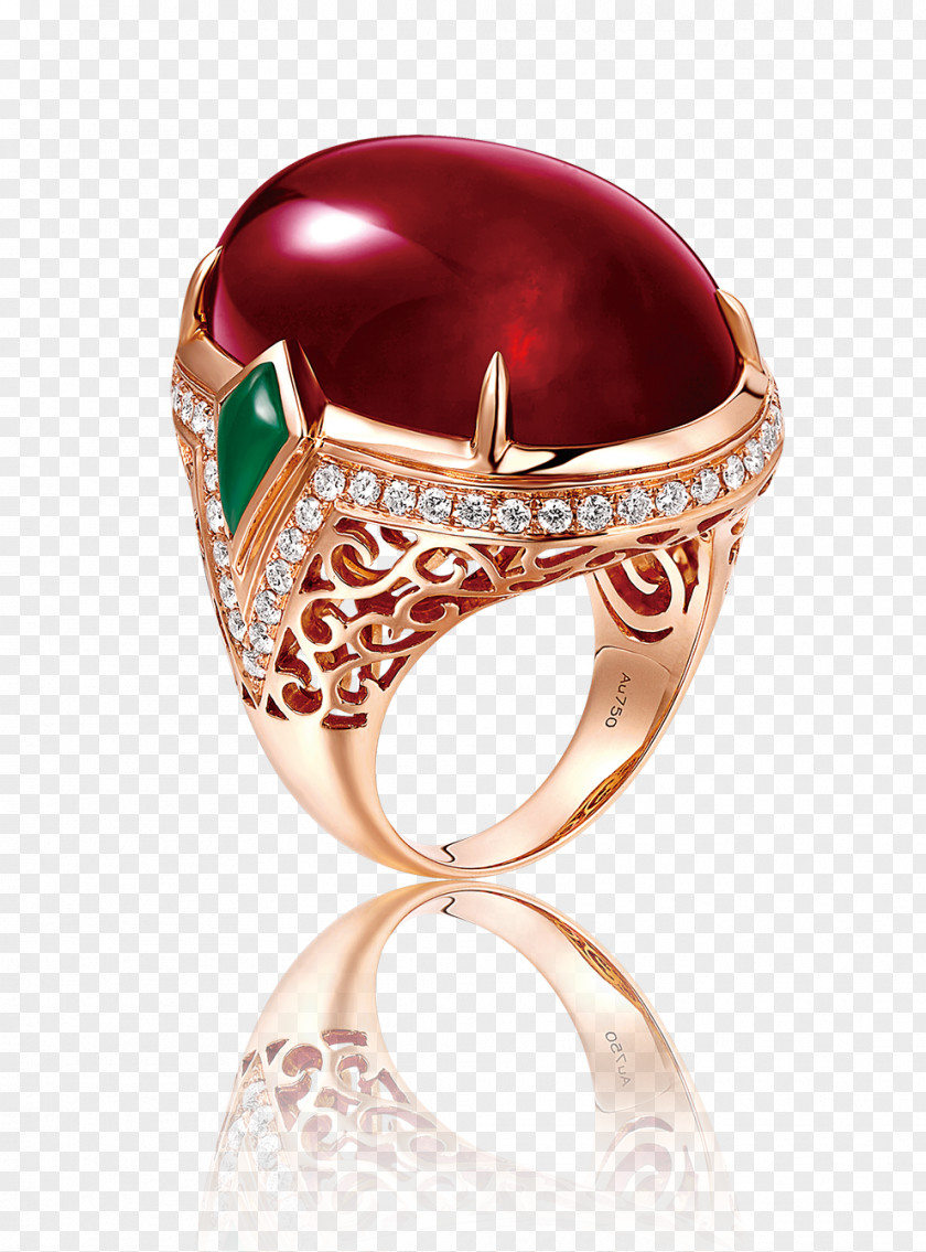 Diamond Ring Ruby PNG