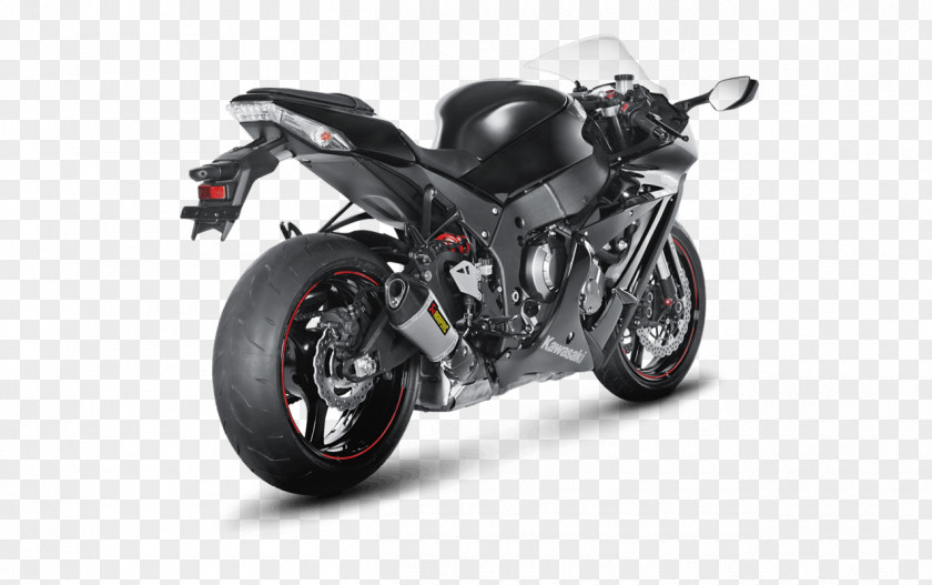 Motorcycle Exhaust System Kawasaki Ninja ZX-14 Tomcat ZX-10 ZX-10R PNG