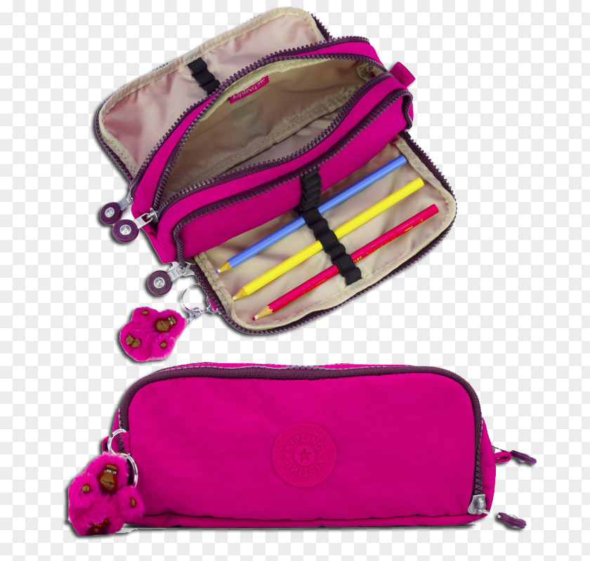 Pink Purple Book Handbag Case Kipling Clothing Accessories PNG