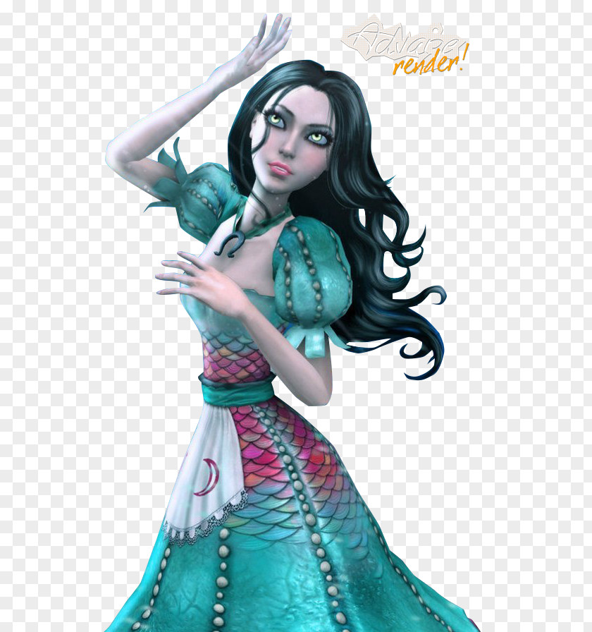 Alice Liddell Alice: Madness Returns 3D Rendering PNG