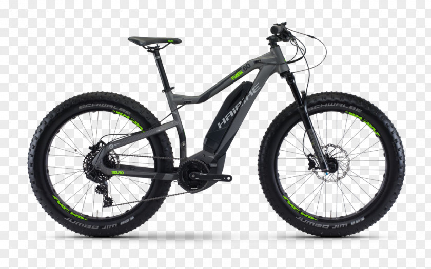 Bicycle Haibike XDURO FatSix Electric Bike Fatbike PNG