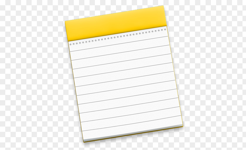 Notes Icon Apple OS System Paper Image Format PNG