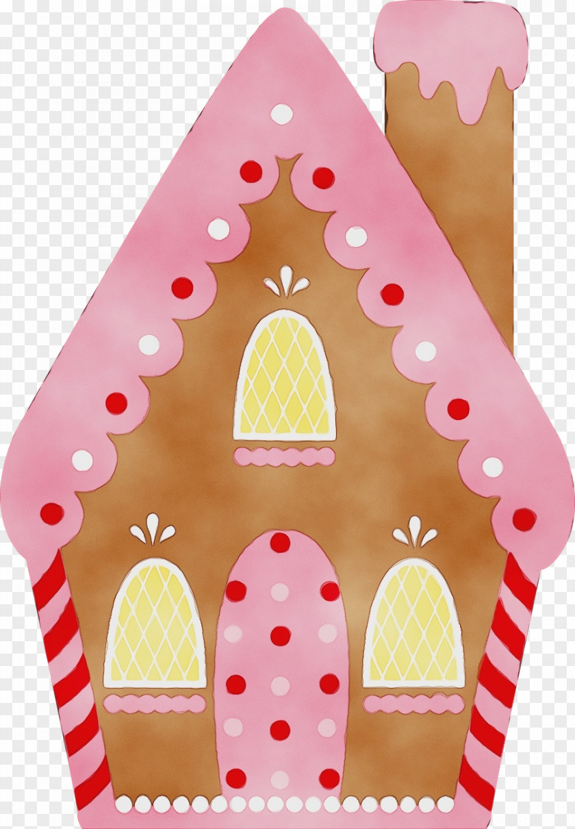 Party Hat Interior Design Christmas Gingerbread Man PNG