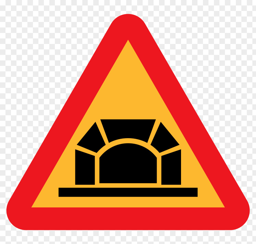Road Sign Images Traffic Tunnel Warning Clip Art PNG
