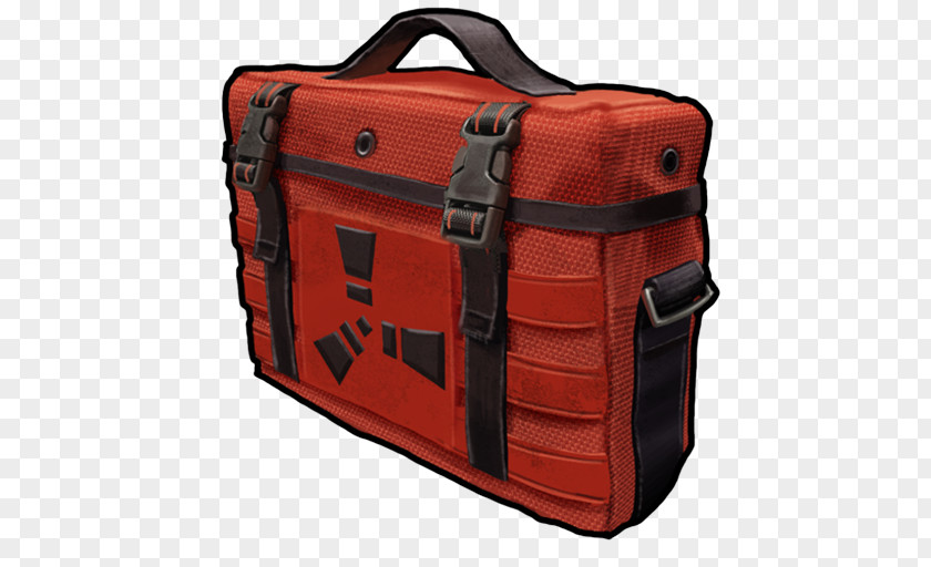 Travel Handbag Orange PNG