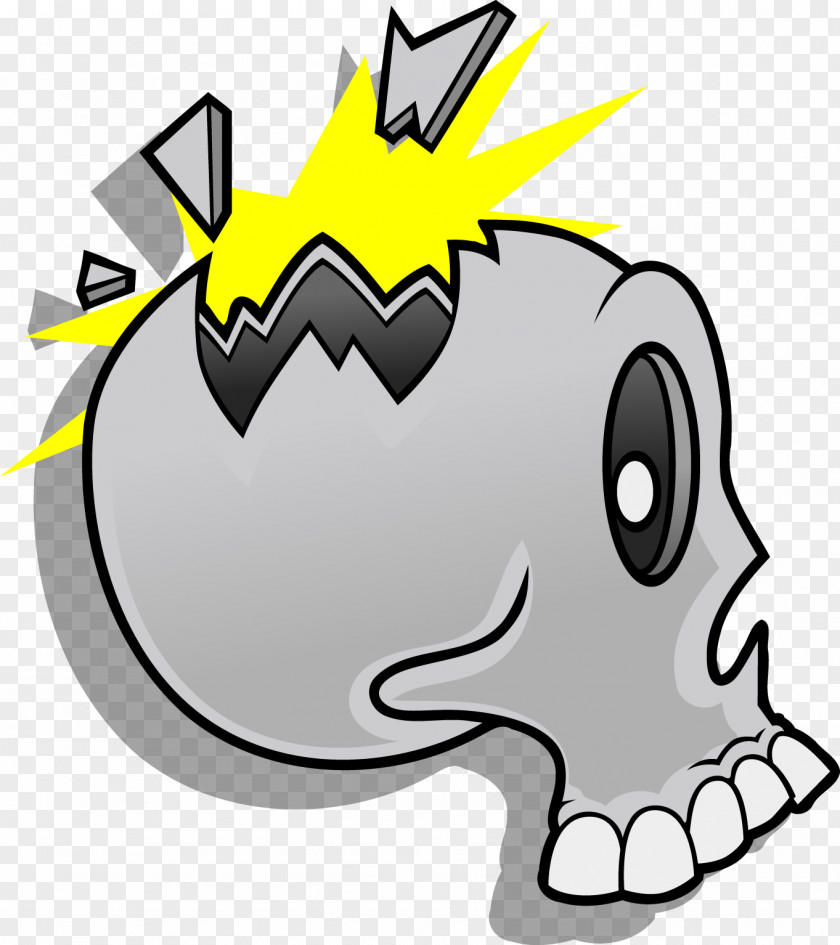 Vector Skull Clip Art PNG