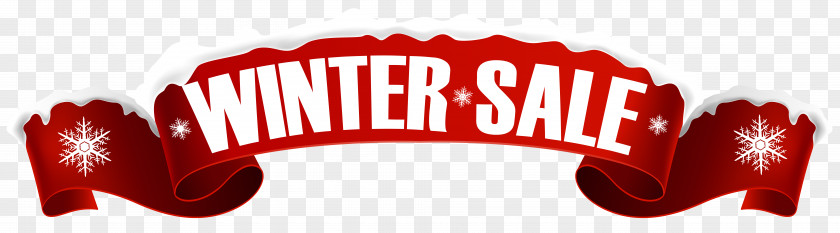 Winter Sale Banner Transparent Clip Art Image Sales PNG
