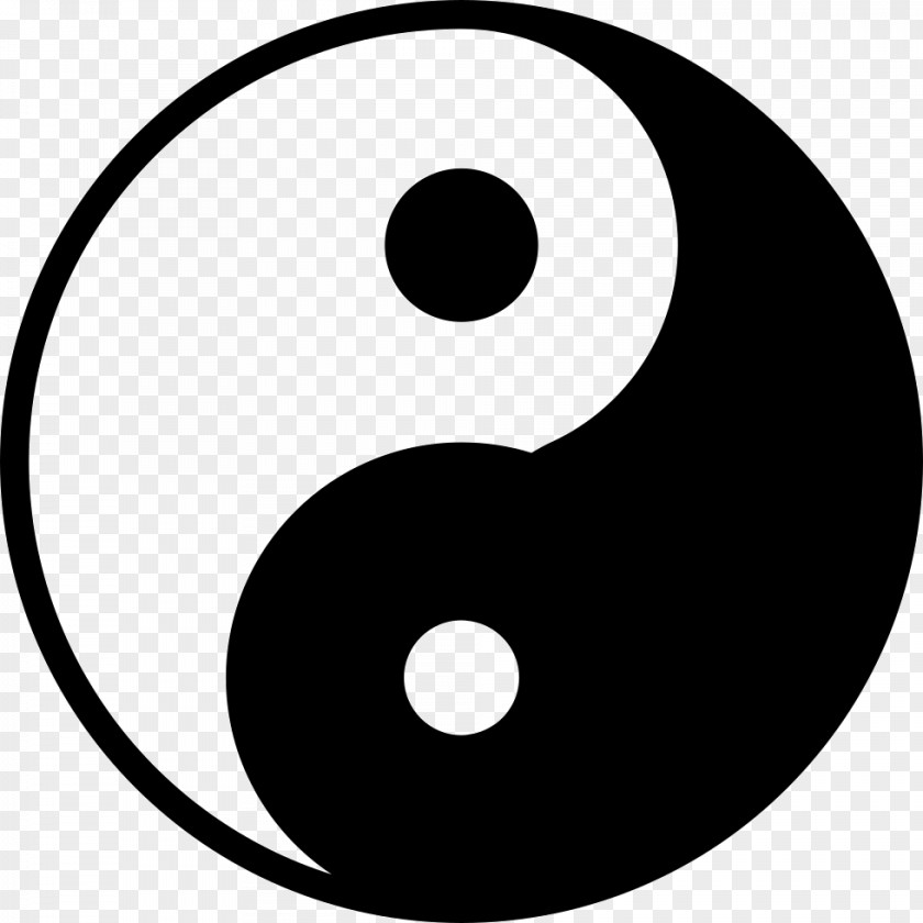 Yin Yang And Taoism Clip Art Image Taijitu PNG