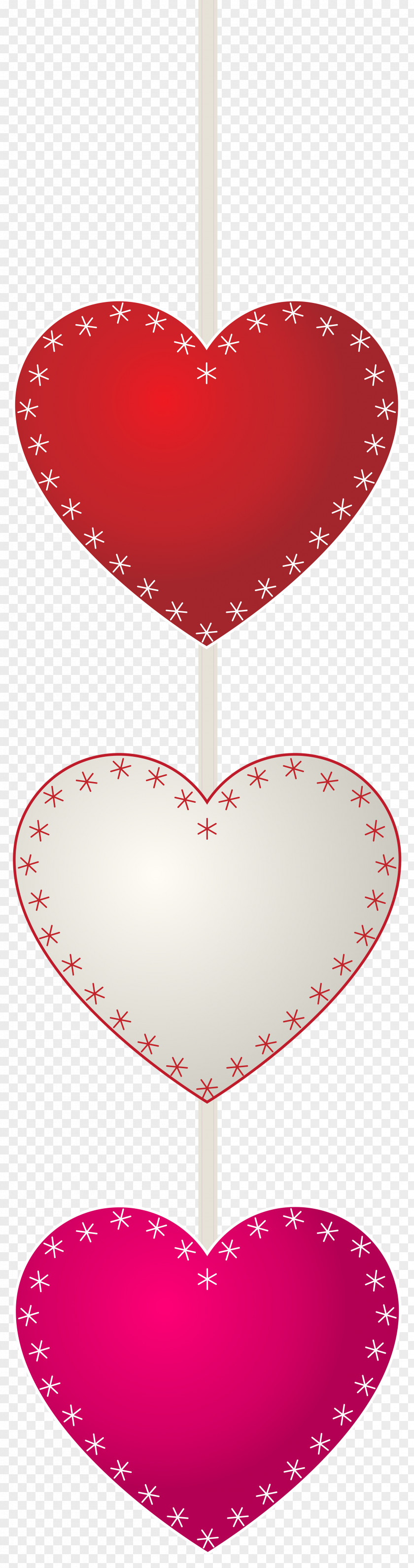 Art Deco Heart Red カラー文字 Graphic Design PNG