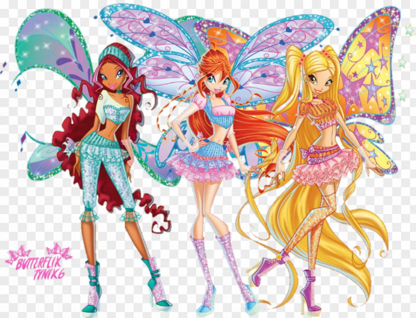 Believix Stella Aisha Bloom Winx Club: In You Musa PNG