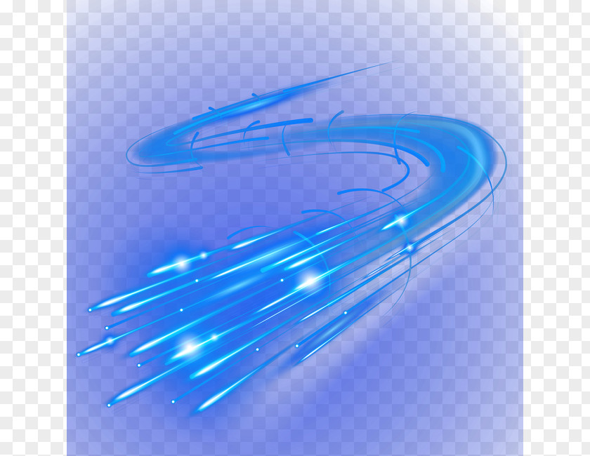 Blue Dynamic Light Effects Technology In The Future PNG dynamic light effects technology in the future clipart PNG