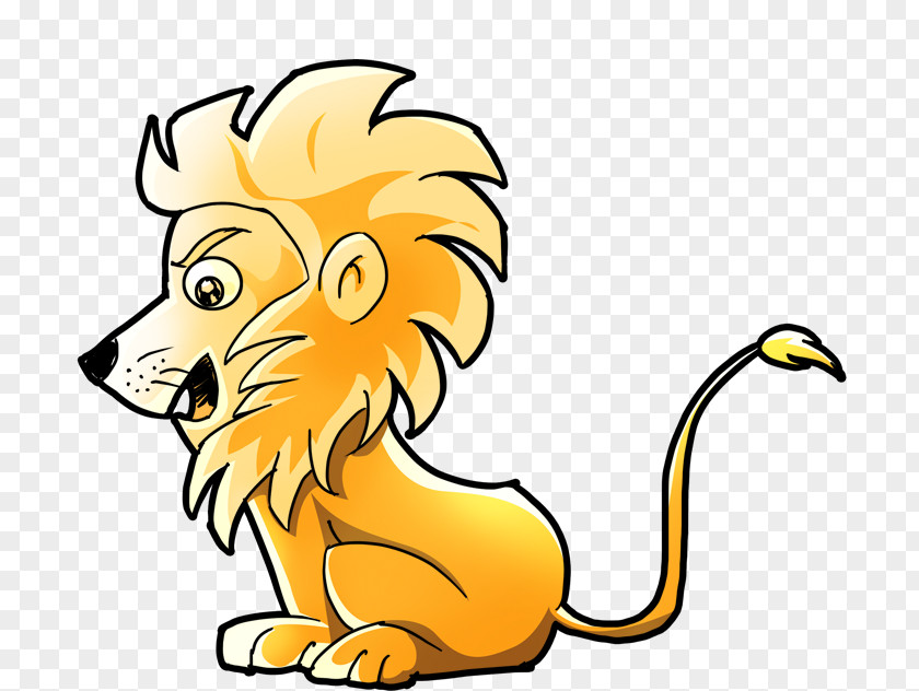 Cartoon Lion Drawing Child Photography Clip Art PNG