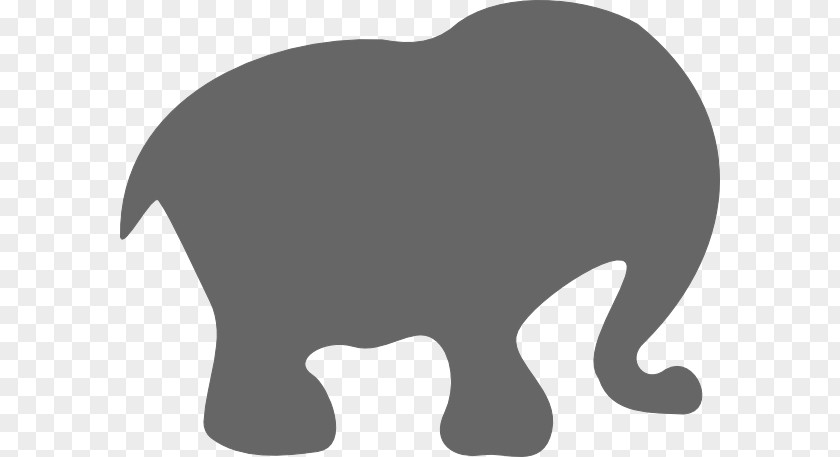 Elephant Silhouette African Whiskers Elephantidae PNG