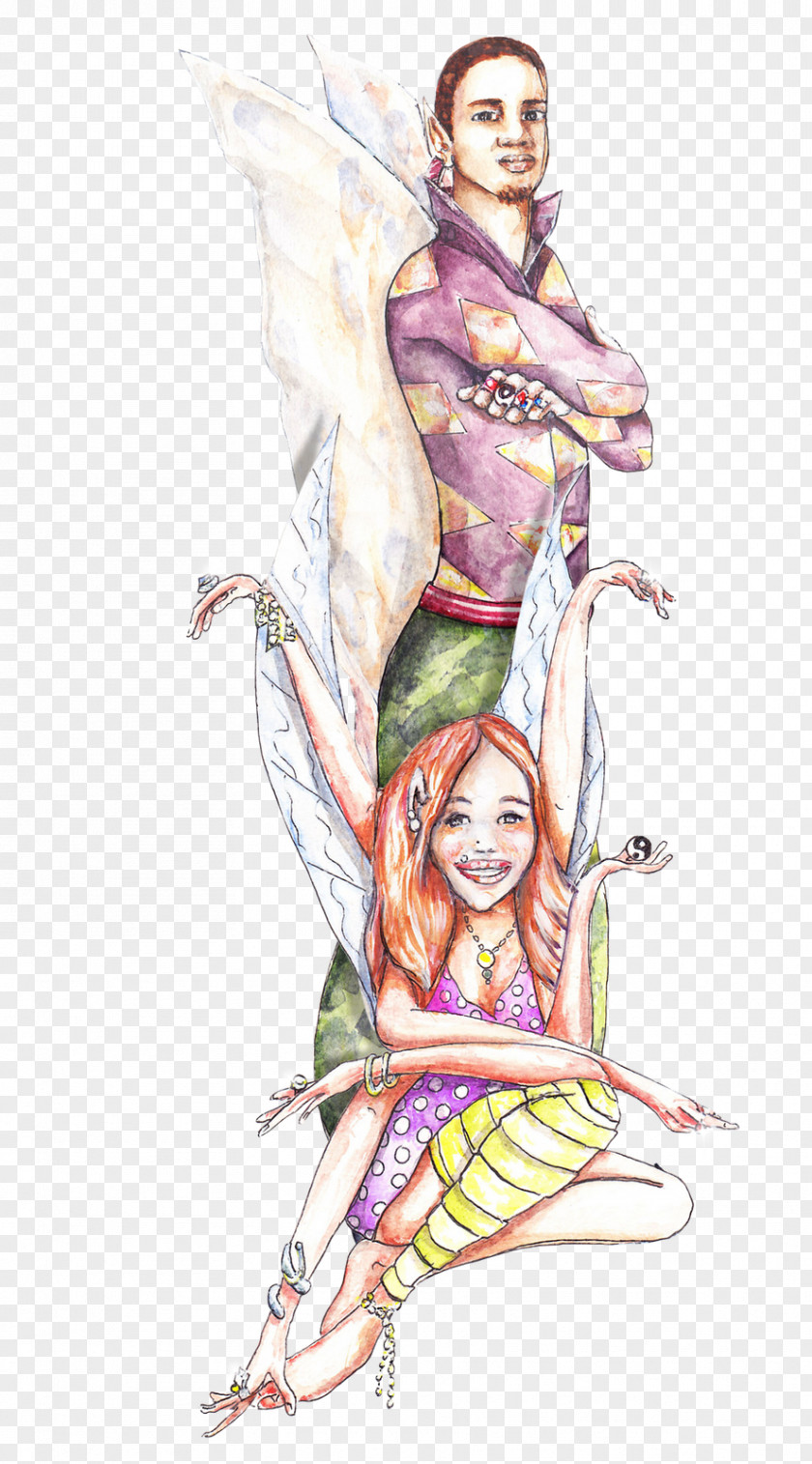 Fairy Homo Sapiens Figure Drawing PNG