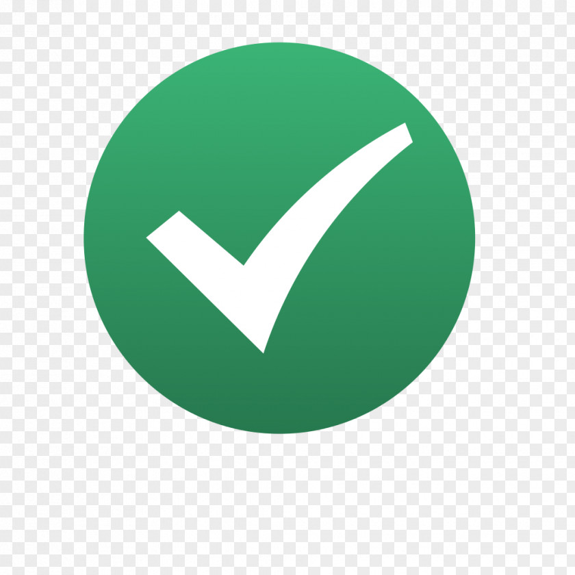 Green Tick Check Mark Adobe Acrobat PNG