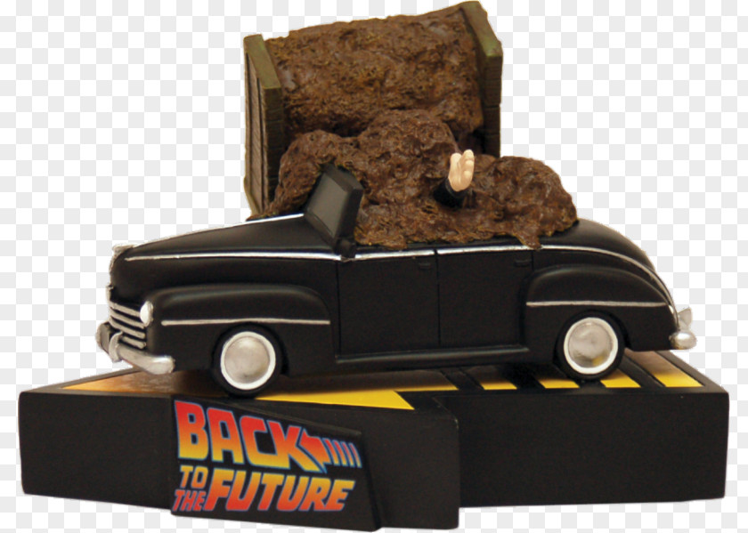 Lorry Crash Biff Tannen Back To The Future Manure Truck Accident Premium Motion Statue Factory Entertainment DeLorean Time Machine PNG