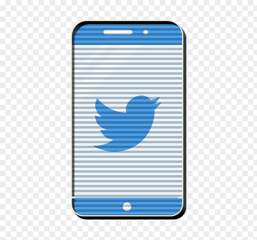 Symbol Electric Blue Bird Icon PNG