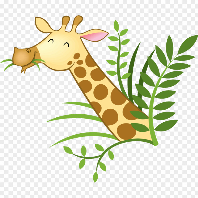 Child Sticker Parede Giraffe Adhesive PNG