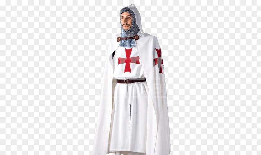 Cloak Middle Ages English Medieval Clothing Knights Templar PNG