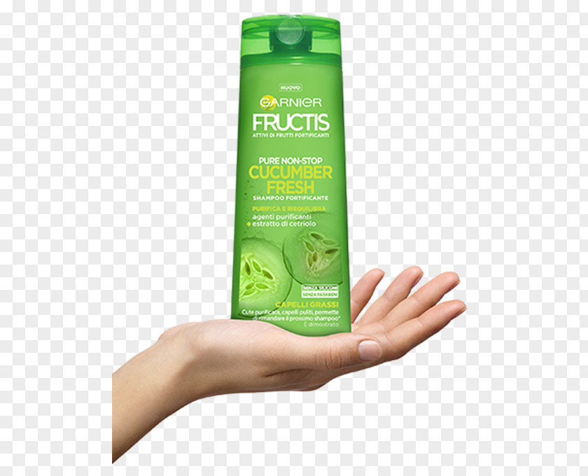Fresh Cucumber Garnier Moisturizer Shampoo Hair Cleanser PNG