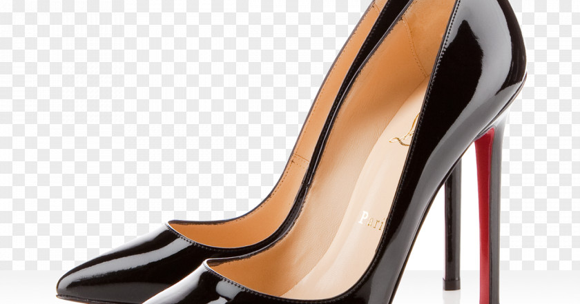 Louboutin Quartier Pigalle Court Shoe High-heeled Footwear Patent Leather PNG