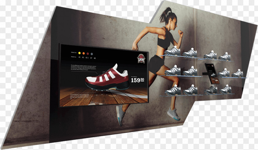 Red Wall Sales Display Advertising Point Of Sale PNG