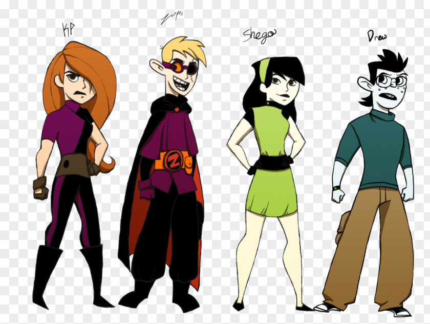 Reverse Shego Dr. Drakken Ron Stoppable Gender Bender DeviantArt PNG