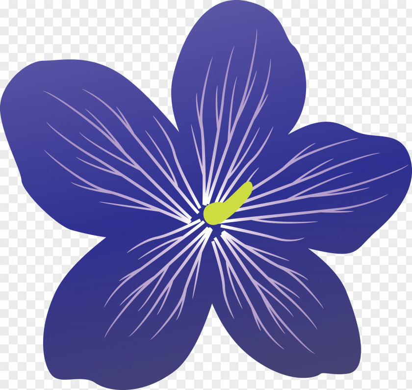 Violet Flower PNG