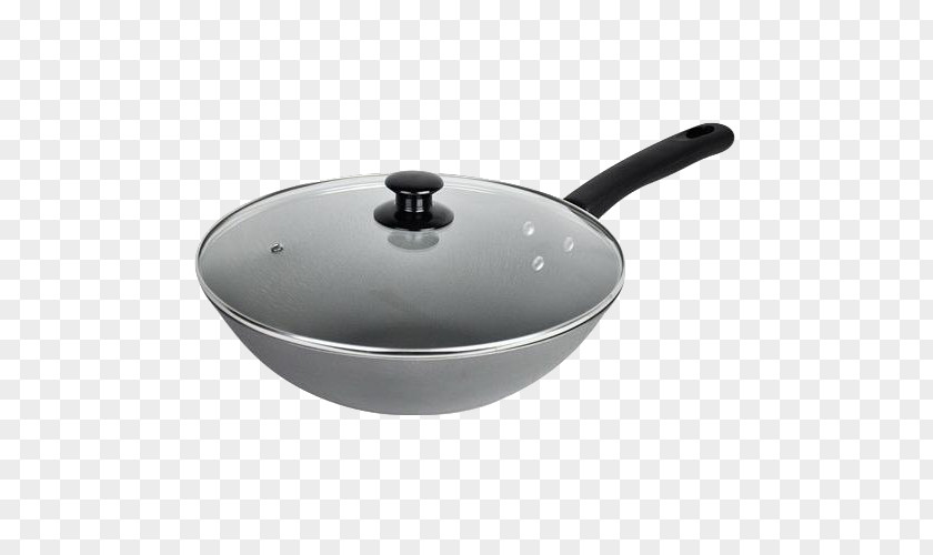 Wok Kitchen Frying Pan Cutting Board PNG