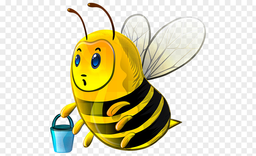 Bee Apidae Apple Icon Image Format PNG