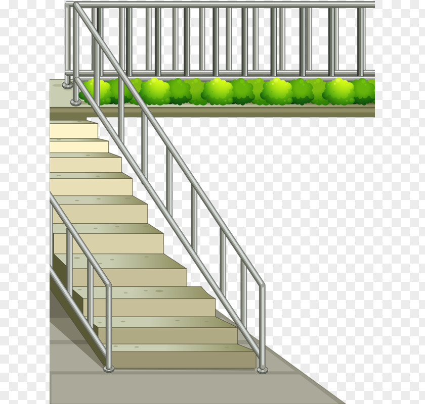 Hand Stairs Metal Handrail Skyway Deck Railing PNG