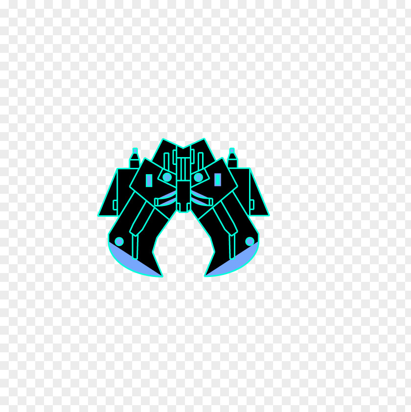 On A Small Spaceship Logo Brand Line PNG
