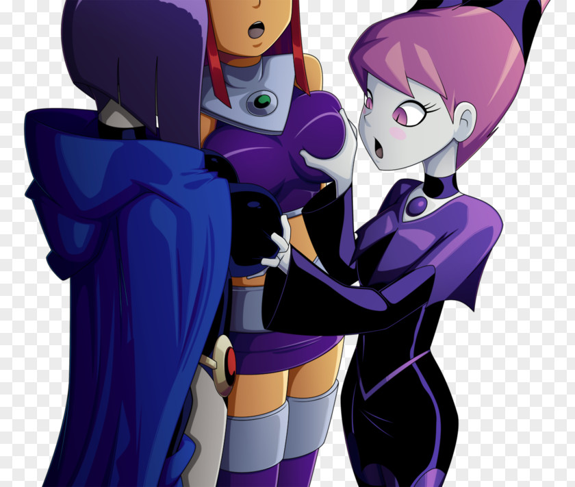 Raven Starfire Character Beast Boy Teen Titans PNG