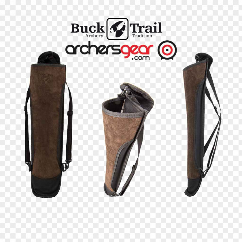 3D Archery Equipment Quiver Arrow Leather Human Back PNG
