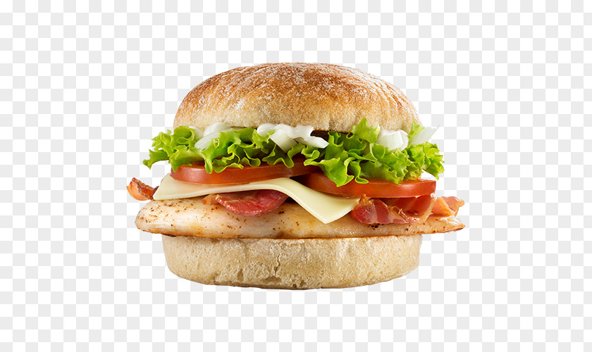 Bacon Hamburger Cheeseburger Chicken Sandwich Fast Food PNG